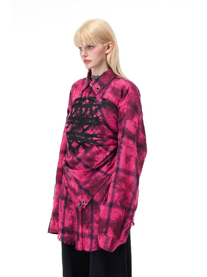 Thorny Heavy Metal Rock Square Scarf【s0000017723】