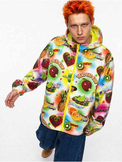 Teflon Colorful Fruit Sports Jacket【s0000017852】