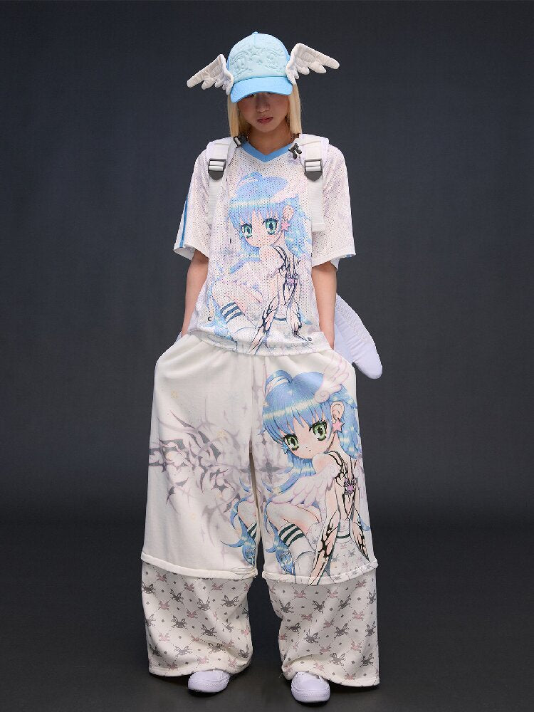 Seraphim Girl Raglan Sleeve T-Shirt【s0000017025】