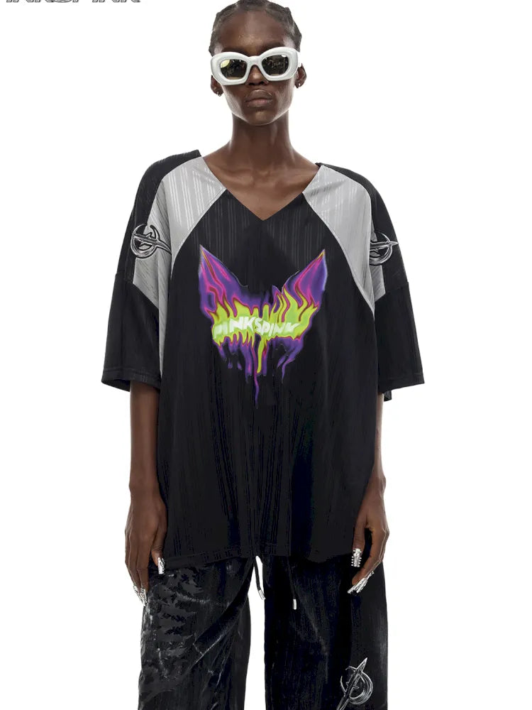 Electric Moon Flame Cat Jersey【s0000014008】