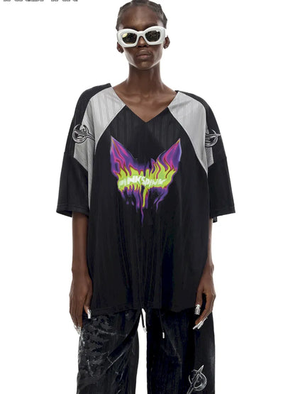 Electric Moon Flame Cat Jersey【s0000014008】