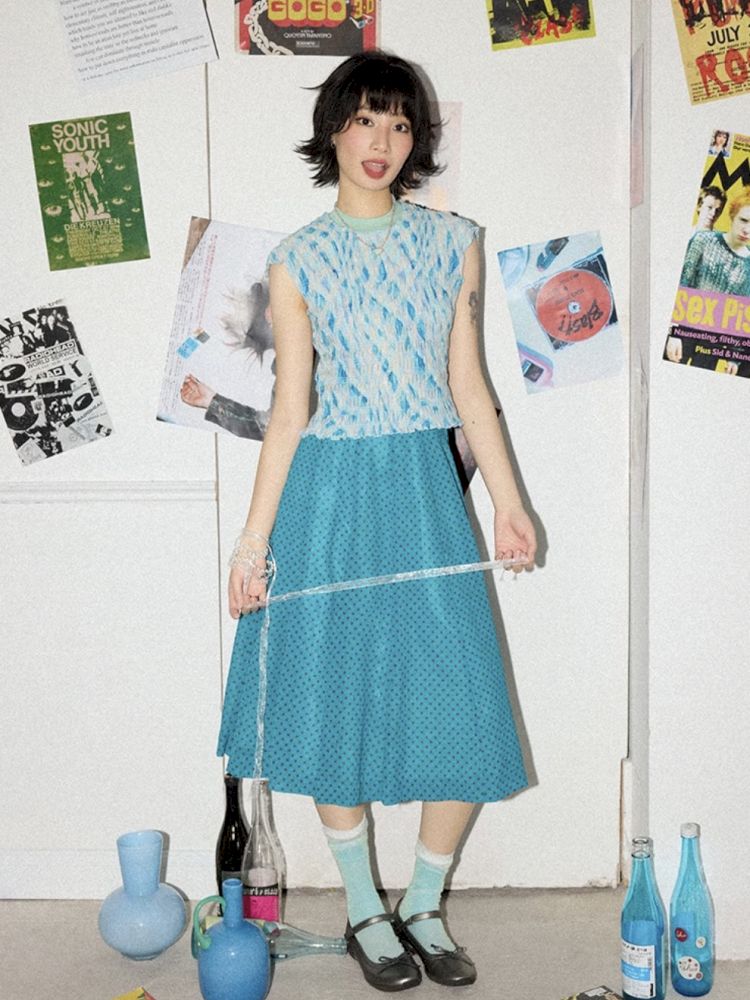 Printed short-sleeved T-shirt【s0000012299】