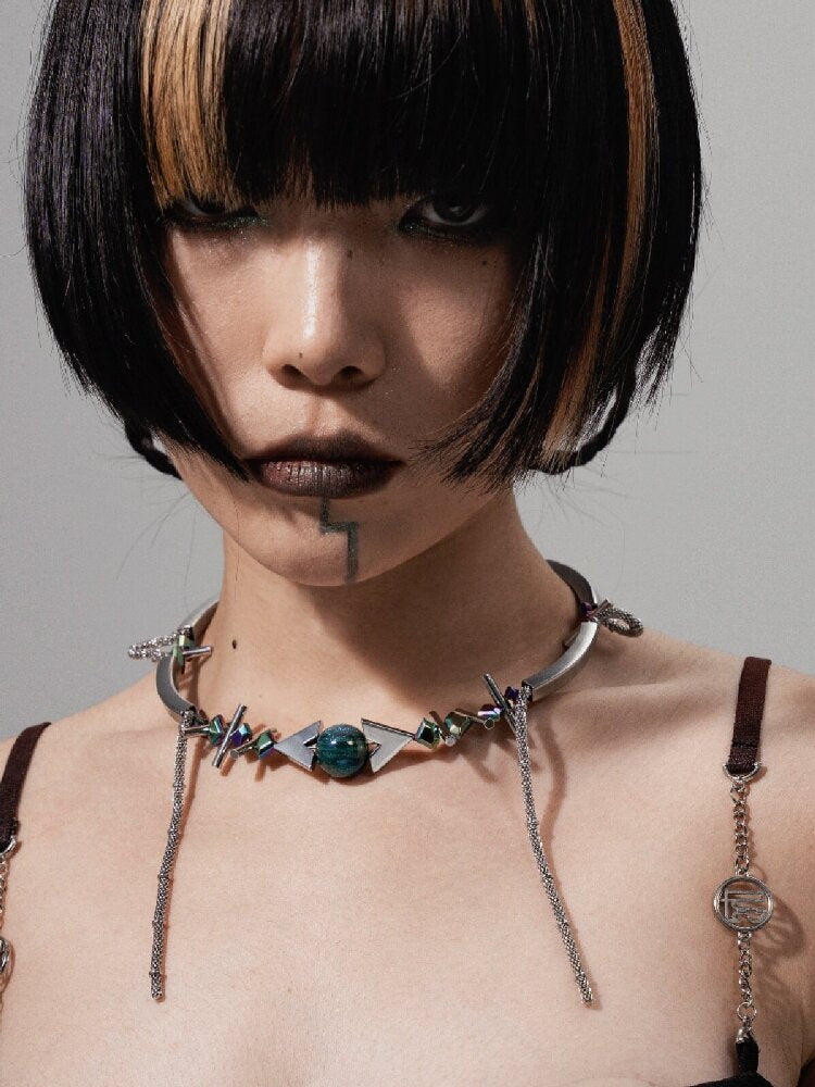 Void Space-Time Punk Heavy Ring【s0000018818】