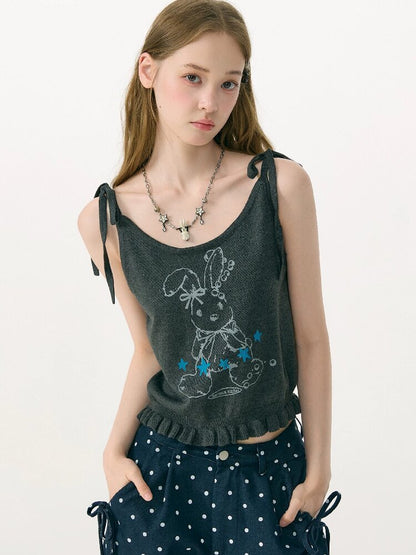 Summer Playful Rabbit Camisole【s0000017161】