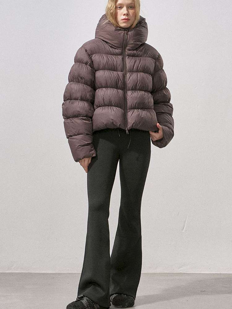 Velvet White Duck Down Jacket【s0000015219】