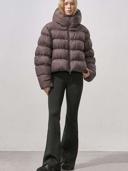 Velvet White Duck Down Jacket【s0000015219】