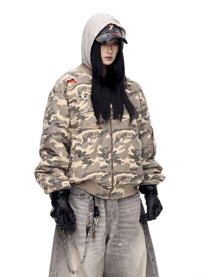 Retro Flight Baseball Jacket【s0000011352】