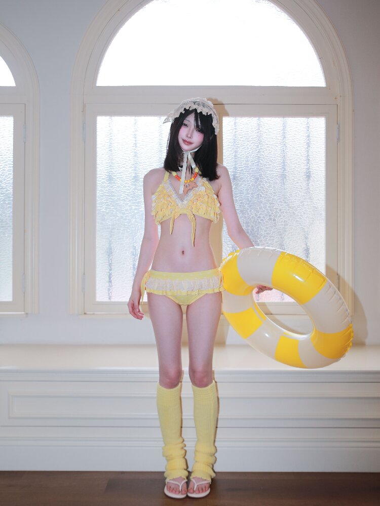 Heart-Shaped Polka Dot Bikini【s0000017521】