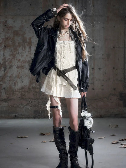 Vintage-Style Carved Buckle Belt【s0000013965】