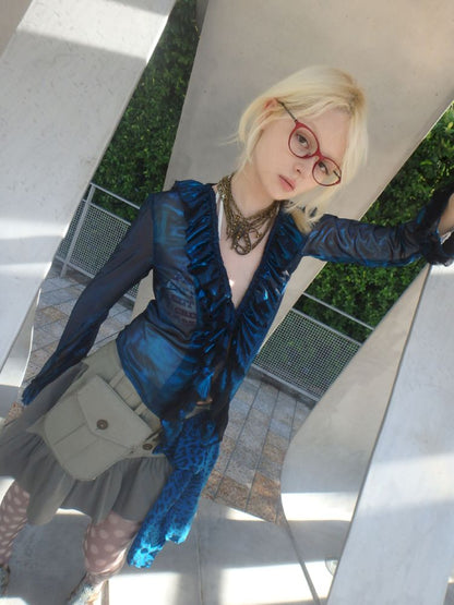 Oddly shaped short skirt【s0000013179】