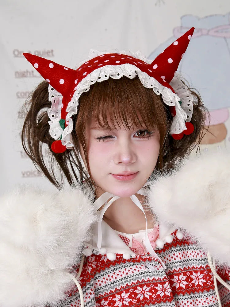 Retro Cute Devil Headband【s0000014107】