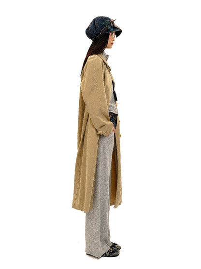 Classic Lapel Raglan Trench Coat【s0000016123】