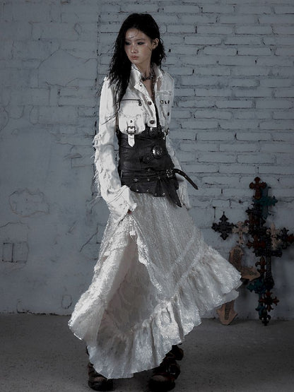 Washed Raw Edge Workwear【s0000011822】