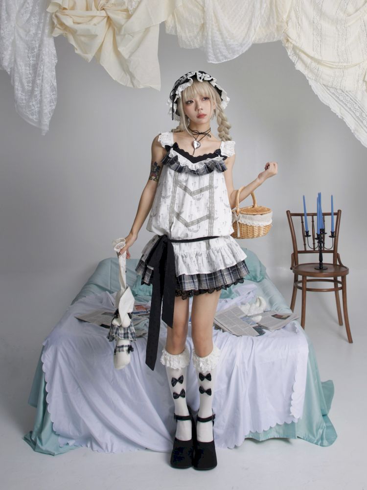 Big Bow Doll Feeling Halter Dress【s0000009681】