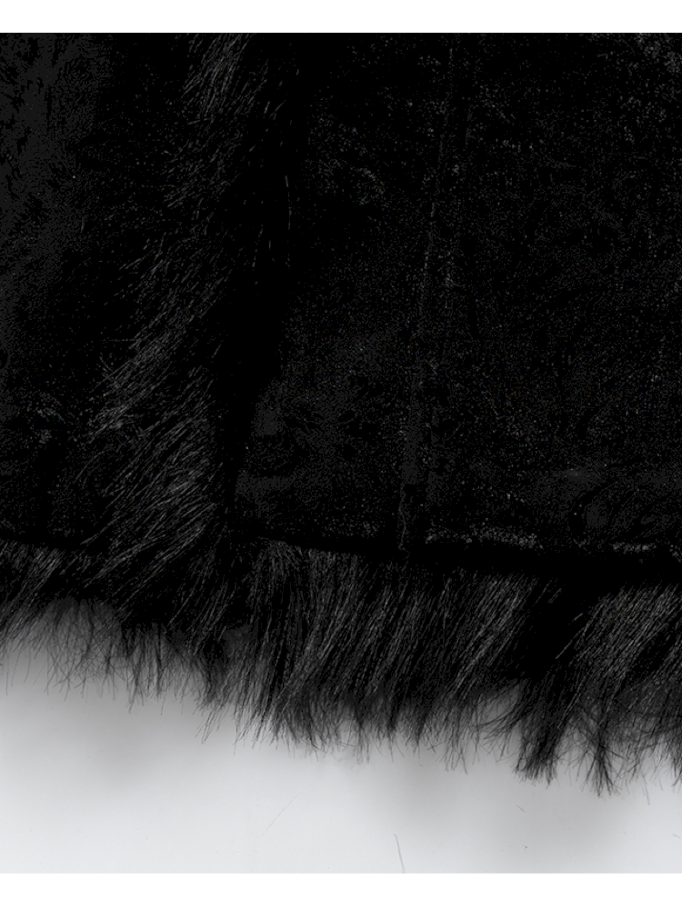 Dark Court Leopard Suede Fur Coat【s0000014925】