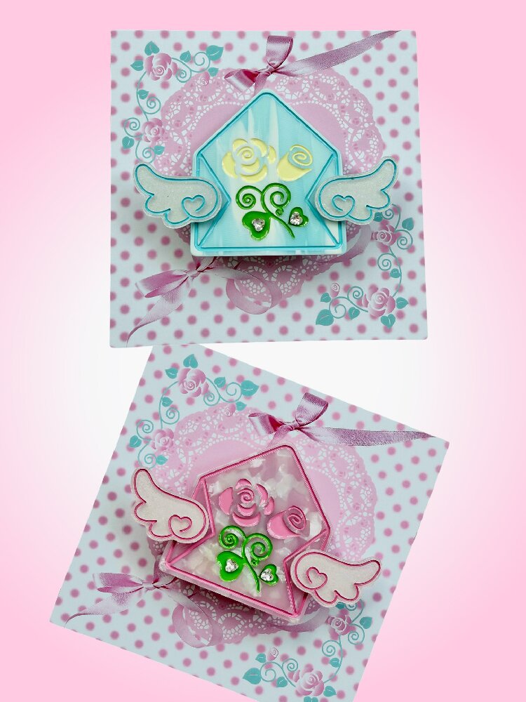 Love Letter Envelope Hair Clip【s0000017464】