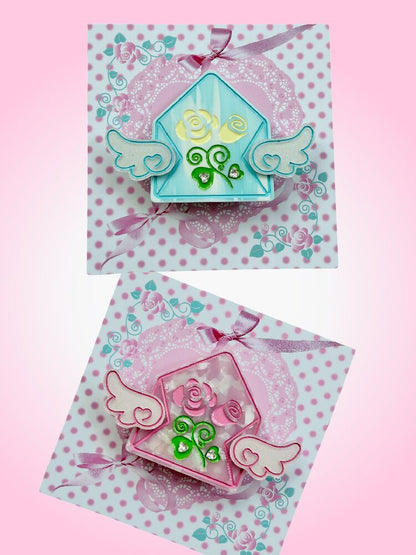 Love Letter Envelope Hair Clip【s0000017464】