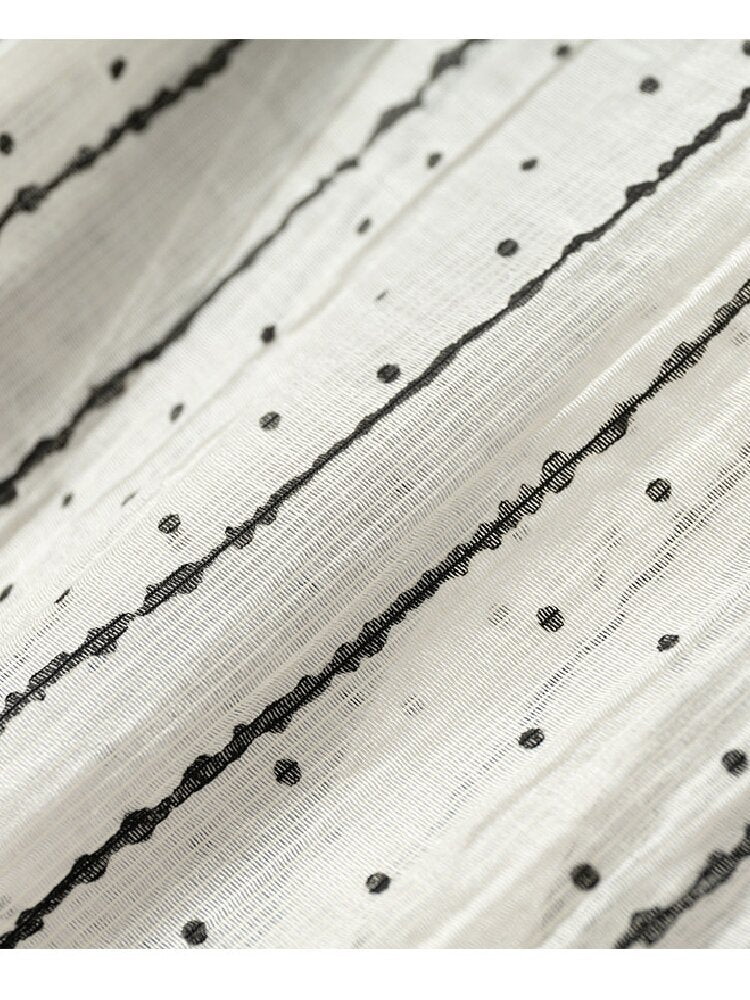 Vintage Lace Asymmetrical Shirt【s0000017987】