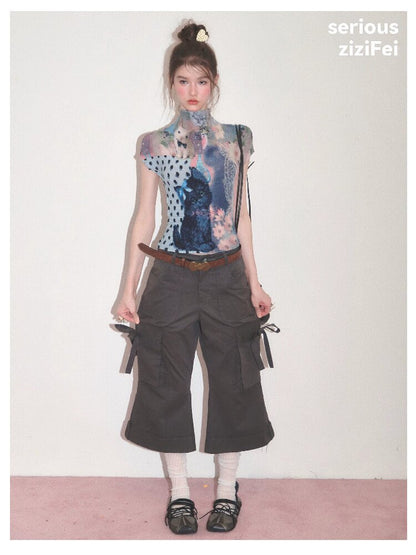 High-Waist Slimming Flared Pants【s0000017669】
