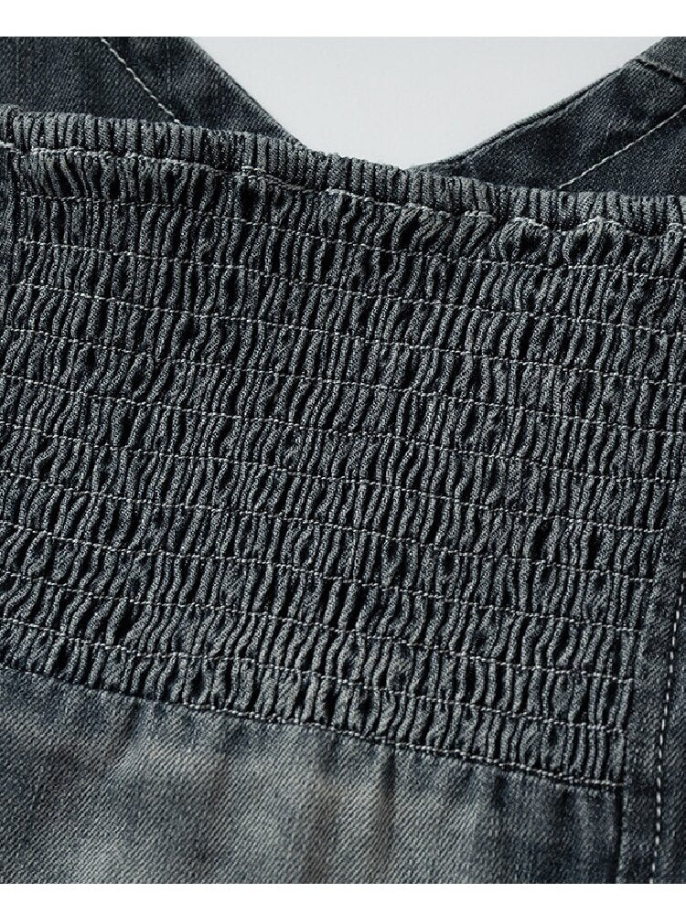 Court Embroidered Denim Mermaid Dress【s0000016983】