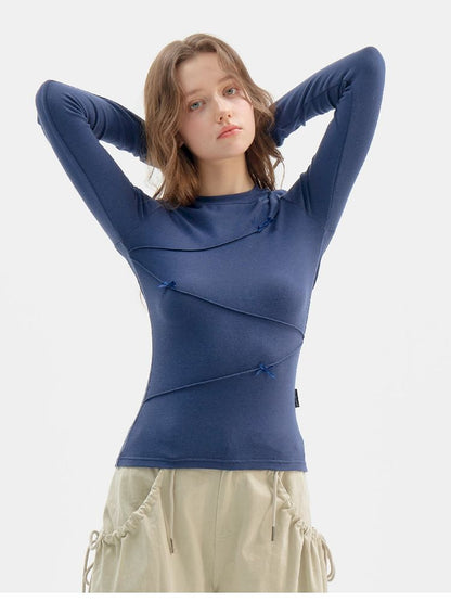 Long Sleeve Slim Bottom Shirt【s0000012216】