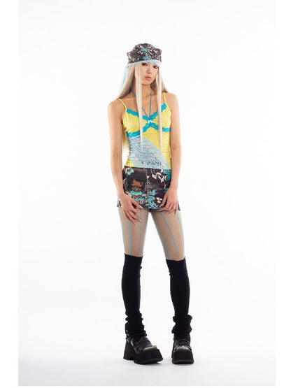 Retro Mood Cartoon Skirt Skirt【s0000018055】