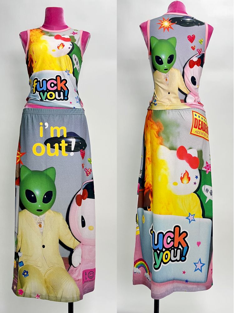 Stretch Casual Halter Long Skirt【s0000012465】