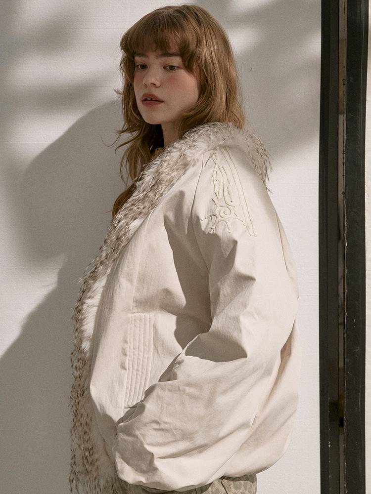 Fashionable Minimalist White Jacket【s0000014390】