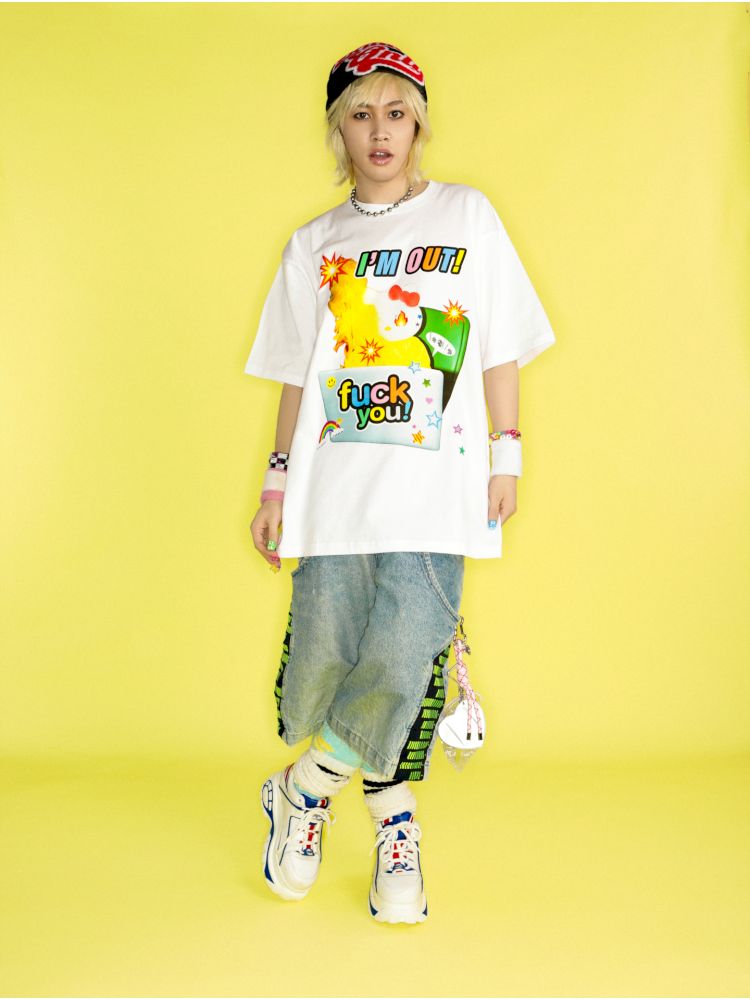 Street Hip Hop Loose T-Shirt【s0000012460】
