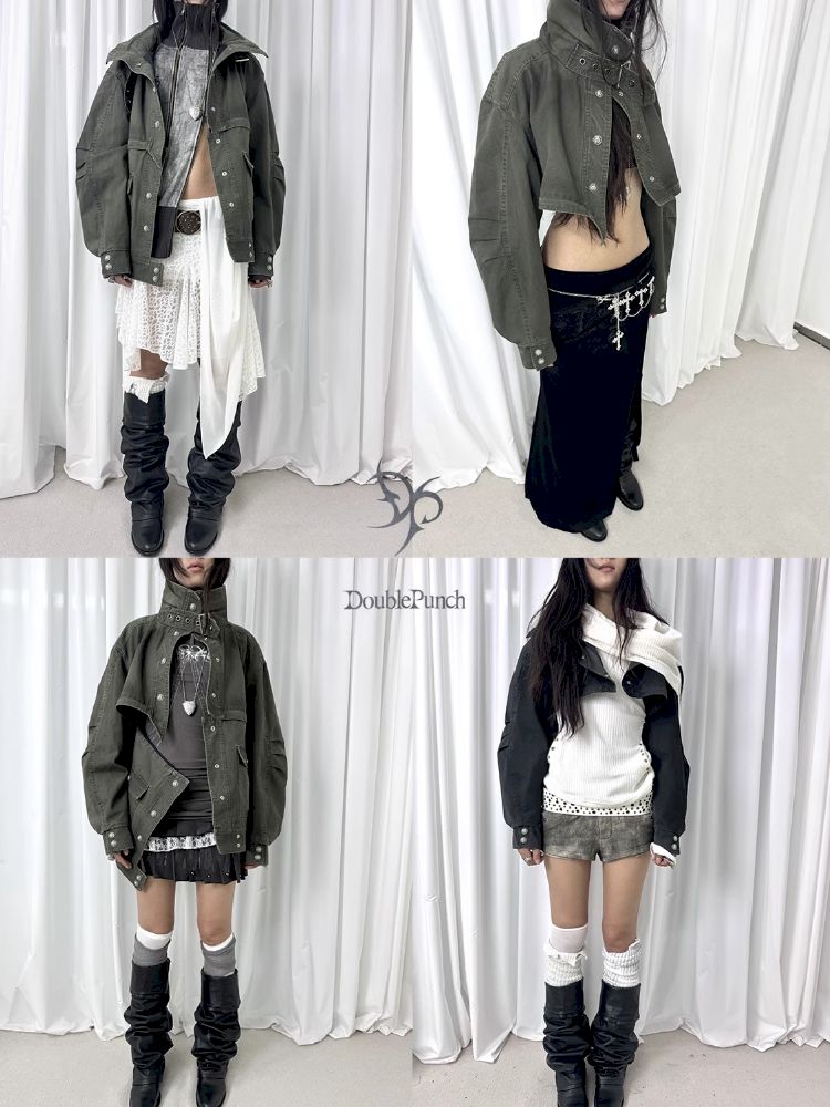 Long Short Silhouette Thick Jacket【s0000010529】