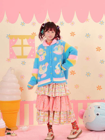 Showa Sweets House Mink Knit Cardigan【s0000015166】