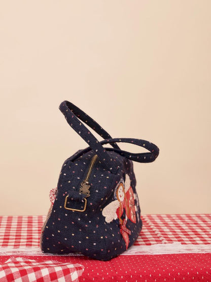 POLKA DOT CROSSBODY HANDBAG [S0000010892]