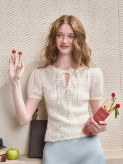 Soft Kitten Mohair Wool Knitwear【s0000015626】