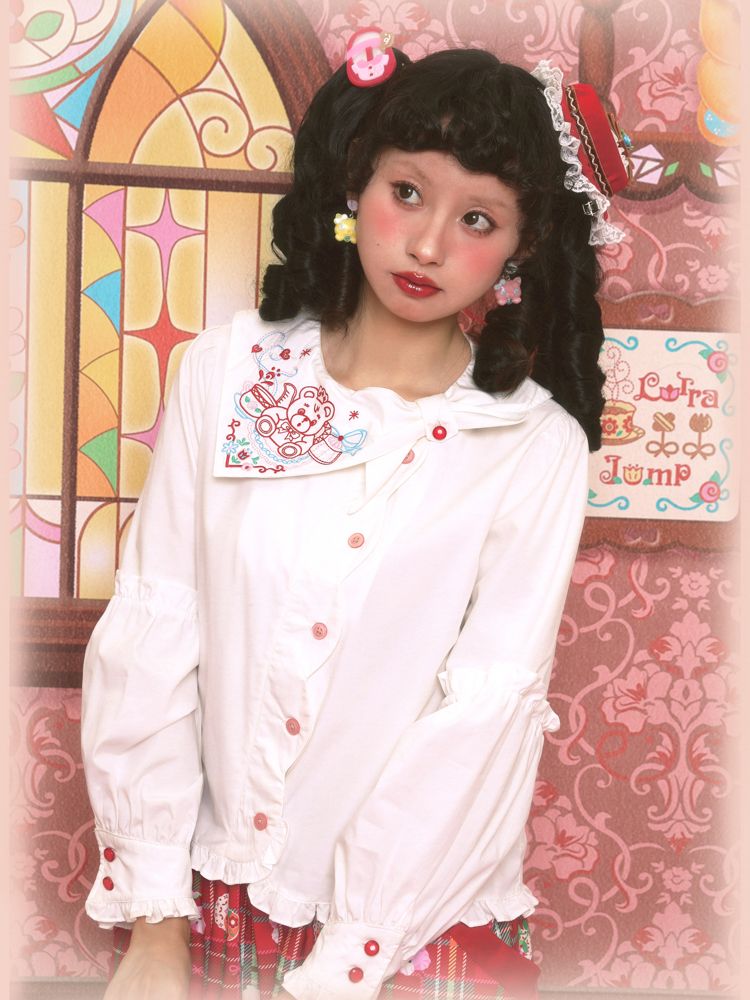 Vintage Versatile Shirt Blouse【s0000011172】