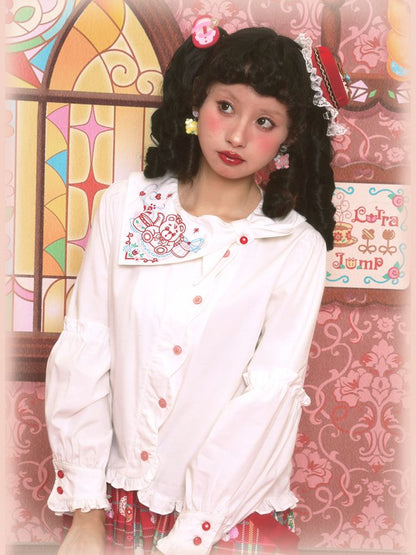 Vintage Versatile Shirt Blouse【s0000011172】