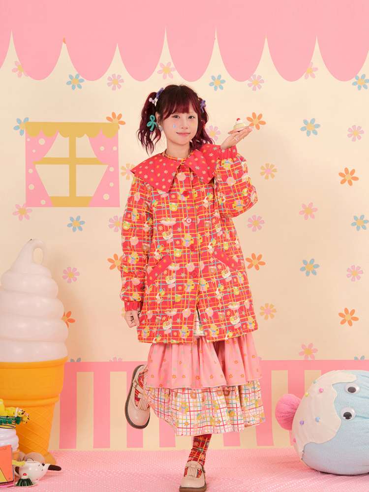 Showa Sweets House Quilted Cotton Jacket【s0000015163】