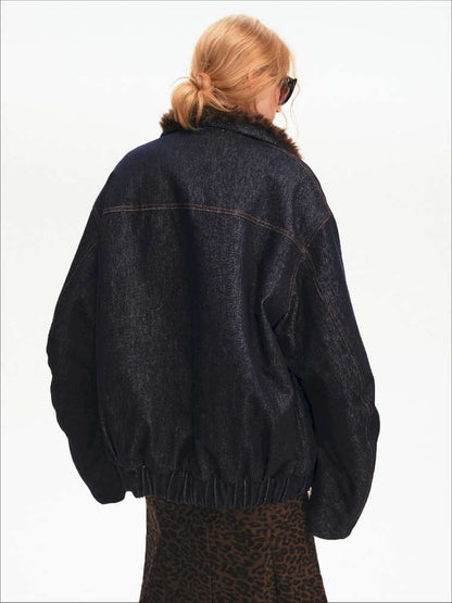 French Lamb Wool Cropped Jacket【s0000015056】