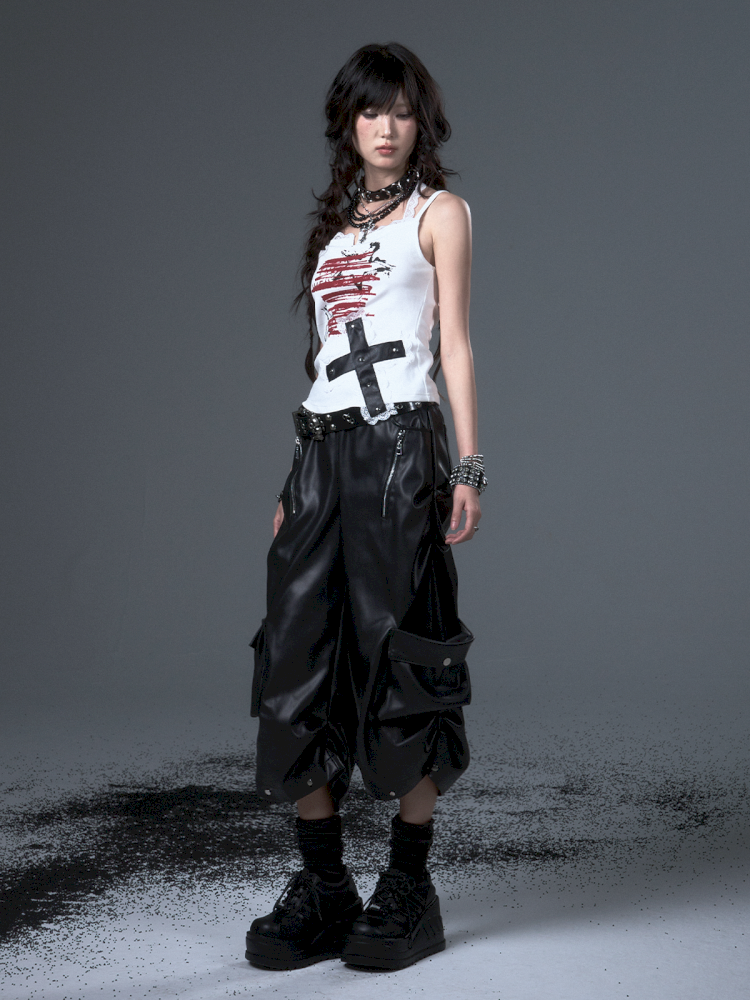 Slim thin top camisole undershirt【s0000012340】