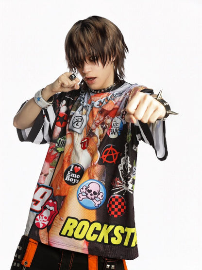 Punk Rock Band Subculture T-shirt【s0000015892】