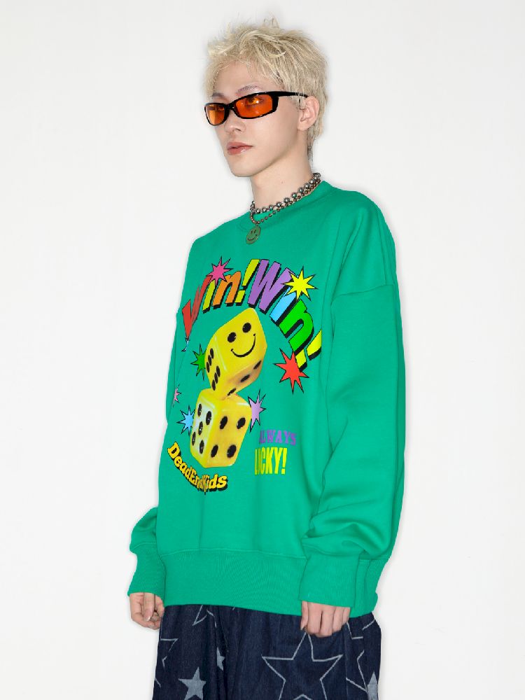 Smiley Dice American Tide Sweatshirt [S0000010264]