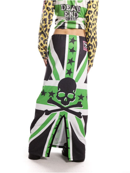 DeadEndKids Retro Print Long Skirt【s0000019126】