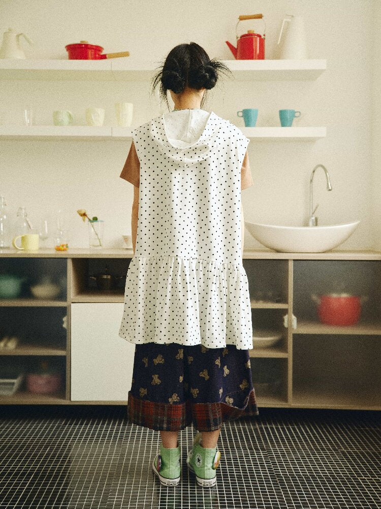 Bird's Bird Observation Pudding Sweatshirt Dress【s0000018692】