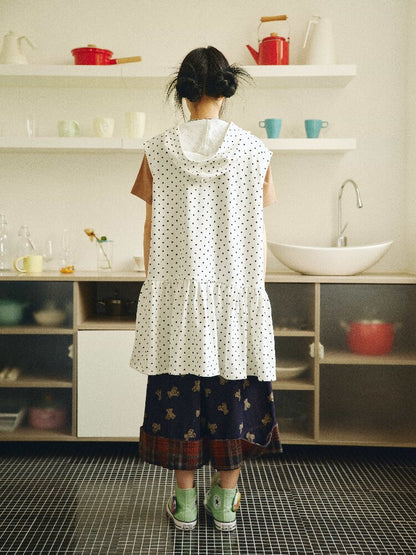 Bird's Bird Observation Pudding Sweatshirt Dress【s0000018692】