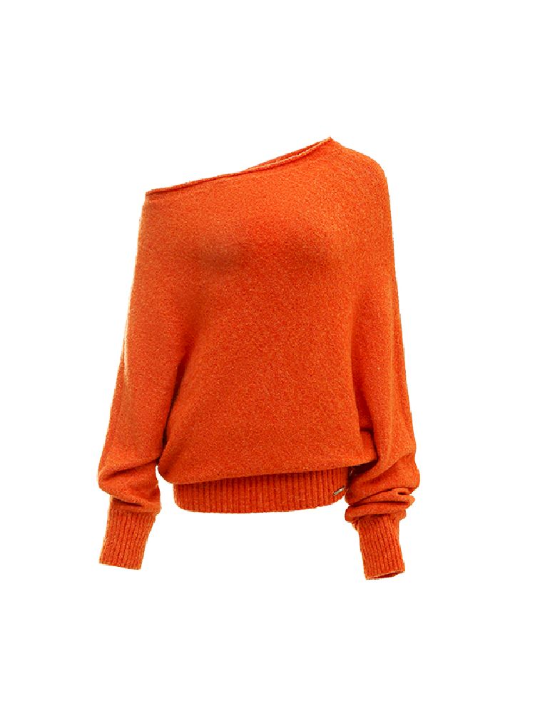 SLANT SHOULDER SWEATER [S0000010646]