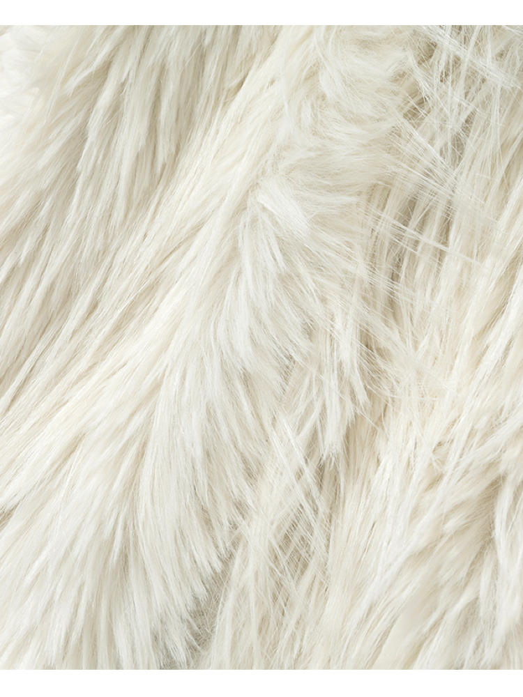 Modern Knight Fur Long Trench Coat【s0000014924】