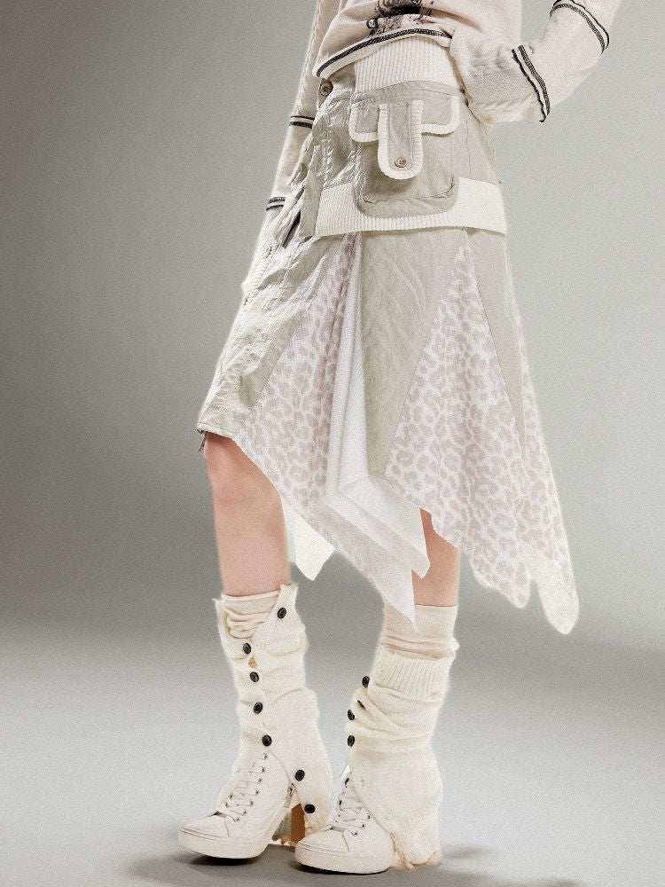 Leather Halter Long Skirt【s0000011253】