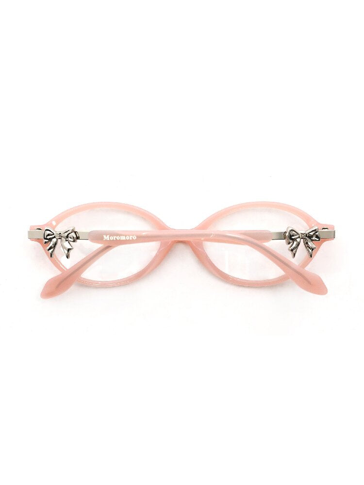 Metal Bow Round Glasses【s0000017439】