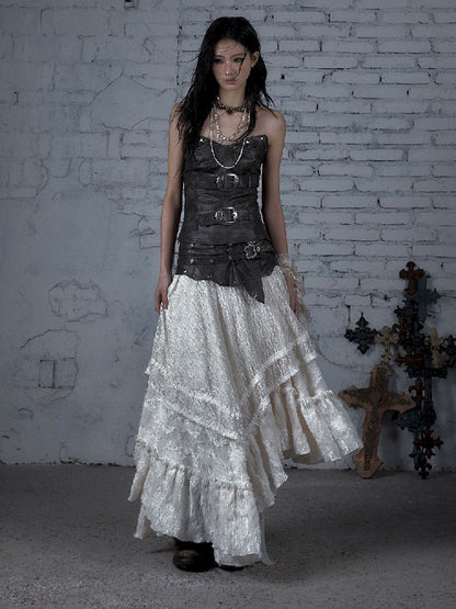 Slimming Wrap Short Leather Breastplate【s0000011827】