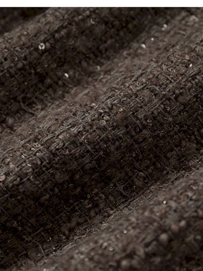 Chanel-Style Reversible Fleece Coat【s0000014462】