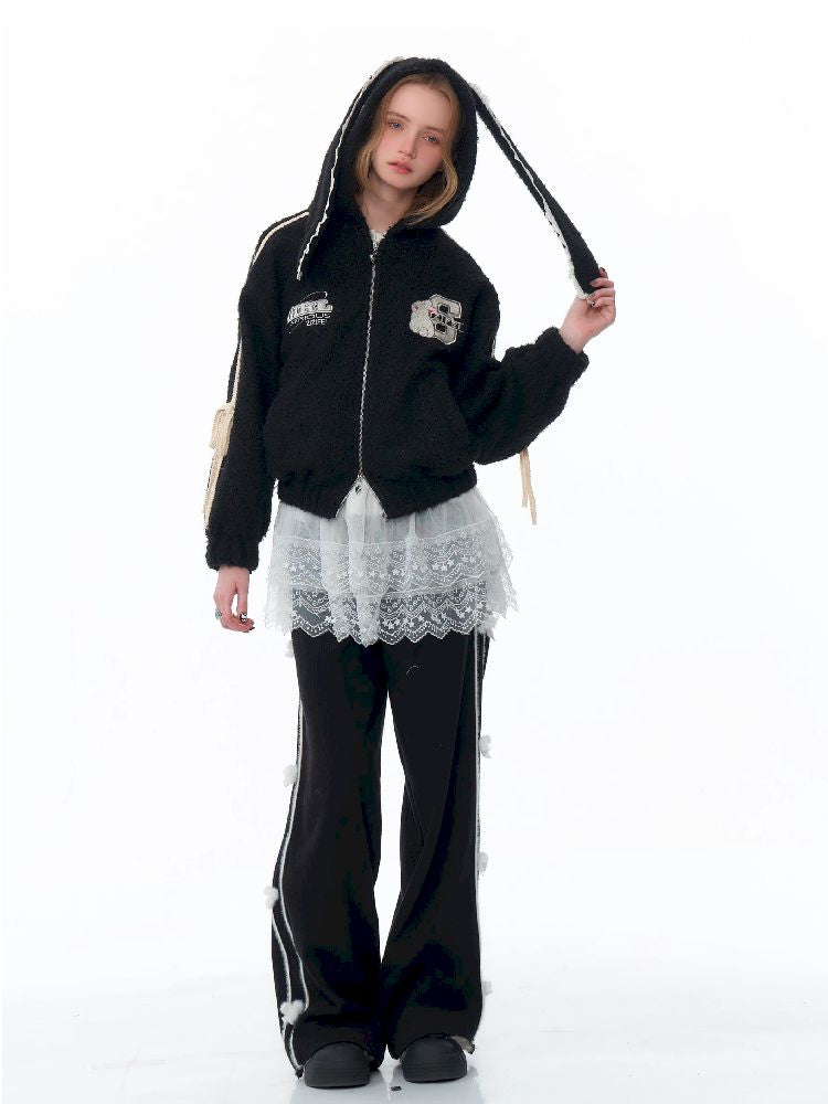 Mesh Sheer Lace Bottom Dress【s0000011503】